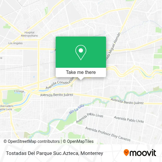 Tostadas Del Parque Suc.Azteca map