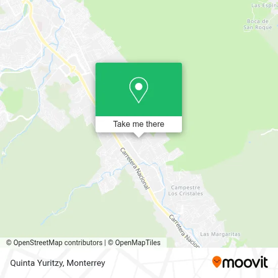 Quinta Yuritzy map