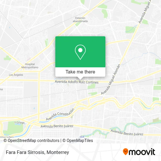 Fara Fara Sirrosis map