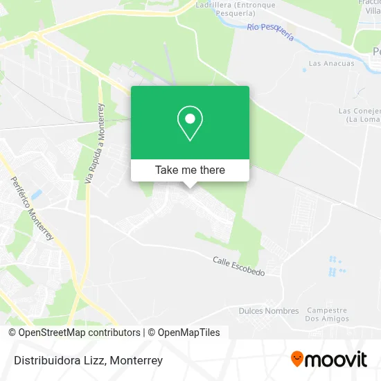 Distribuidora Lizz map