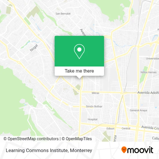 Learning Commons Institute map