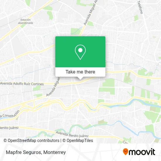 Mapfre Seguros map