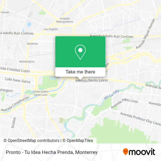 Pronto - Tu Idea Hecha Prenda map