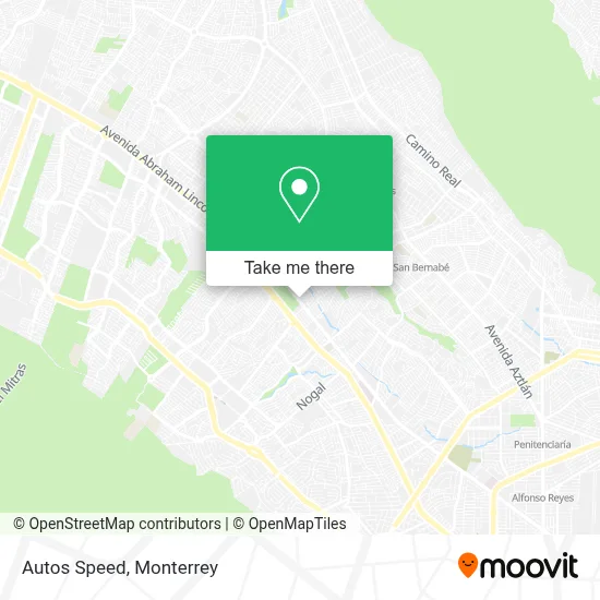 Autos Speed map