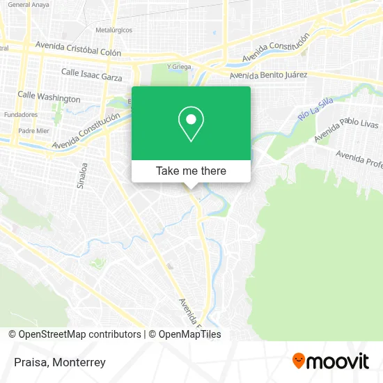 Praisa map