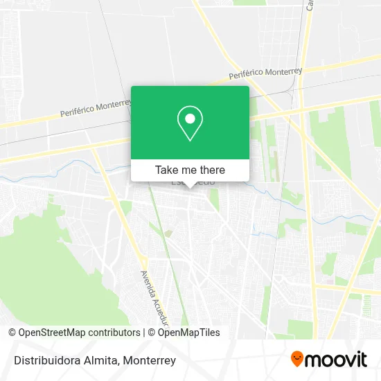 Distribuidora Almita map