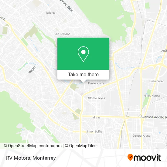 Rv Motors map