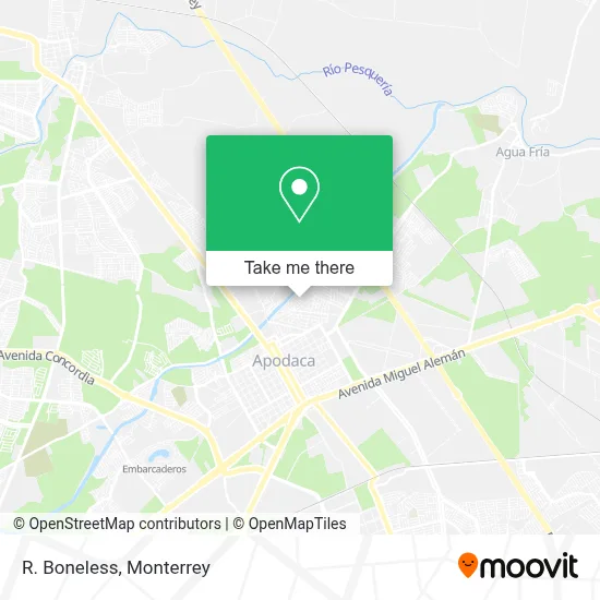 R. Boneless map