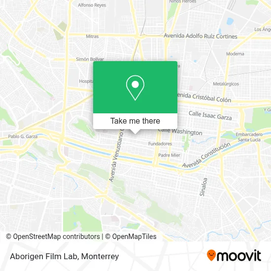 Aborigen Film Lab map