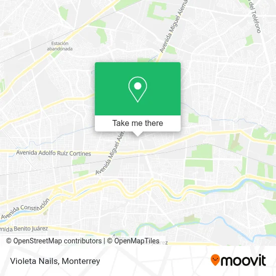Violeta Nails map