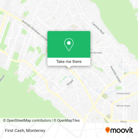 First Cash map