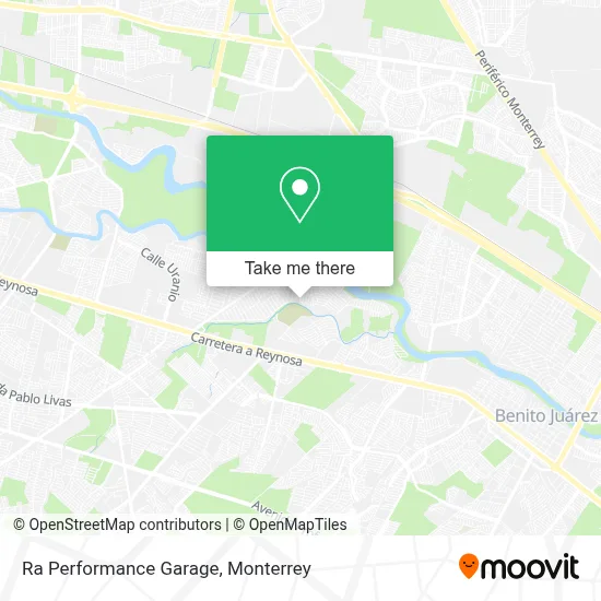 Ra Performance Garage map
