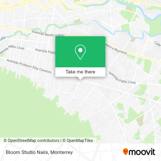 Bloom Studio Nails map