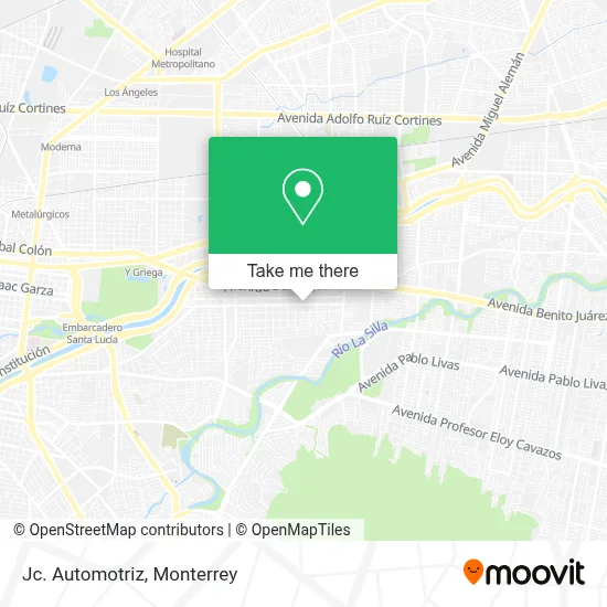 Jc. Automotriz map