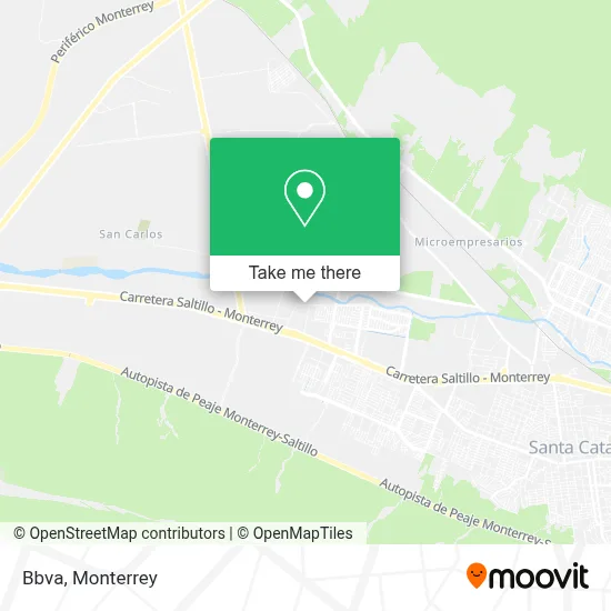 Bbva map