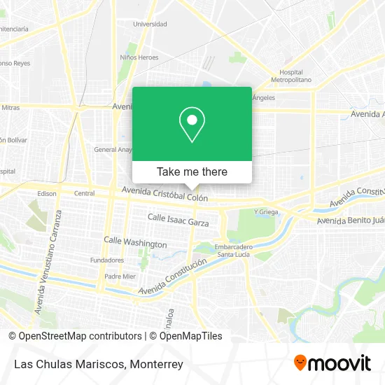 Las Chulas Mariscos map