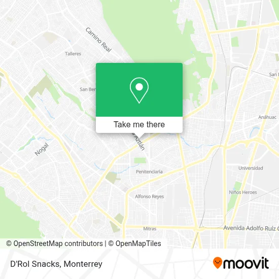 D'Rol Snacks map