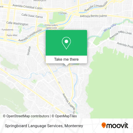 Springboard Language Services map