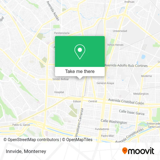 Innvide map
