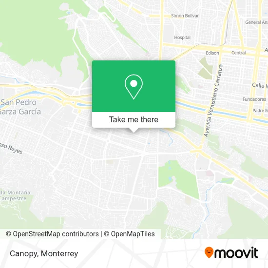 Canopy map