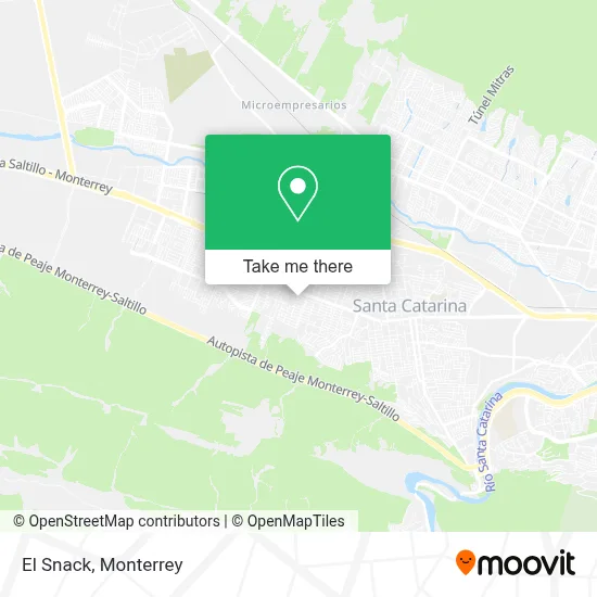 El Snack map