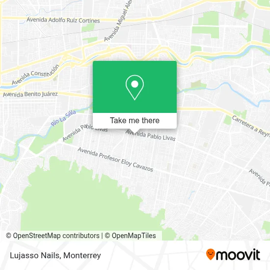 Lujasso Nails map