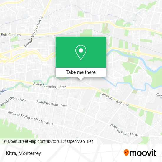 Kitra map