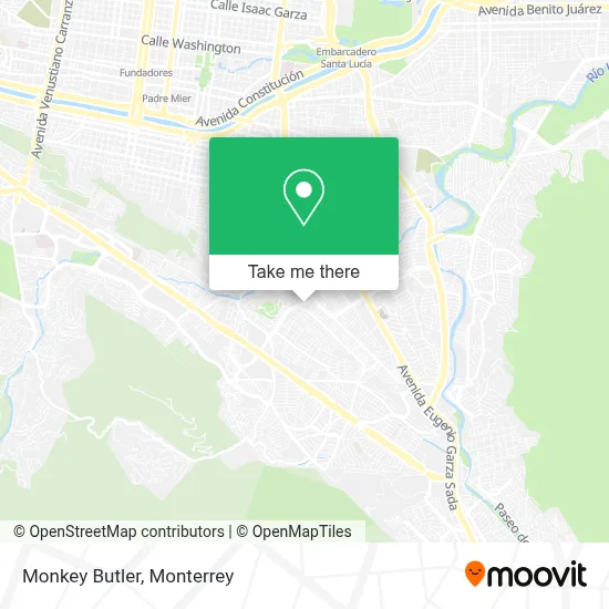 Monkey Butler map