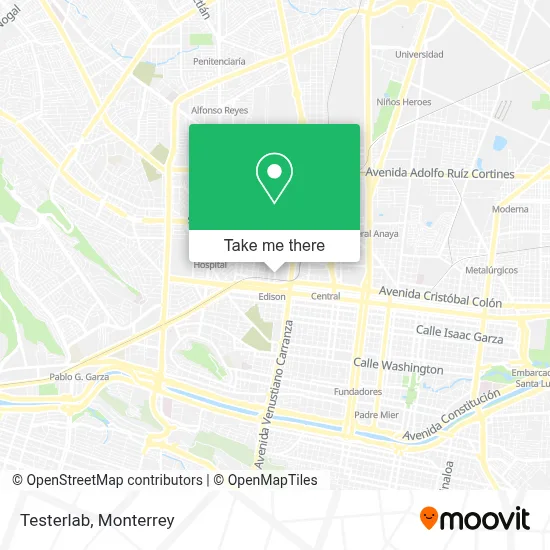 Testerlab map
