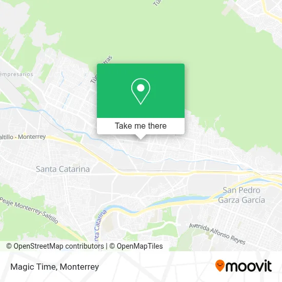 Magic Time map