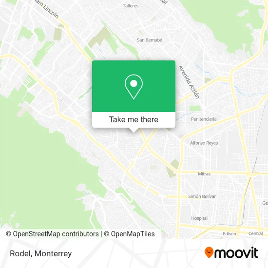 Rodel map