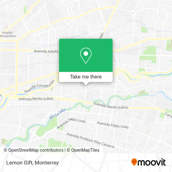 Lemon Gift map