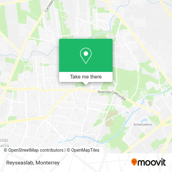 Reyseaslab map