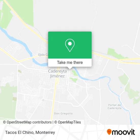 Tacos El Chino map
