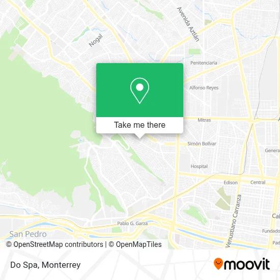 Do Spa map