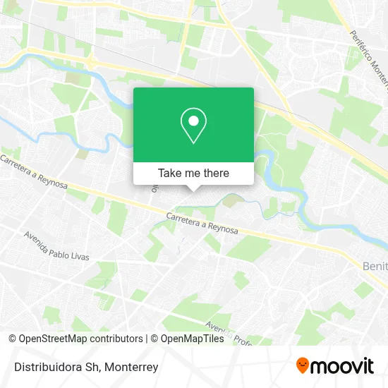 Distribuidora Sh map