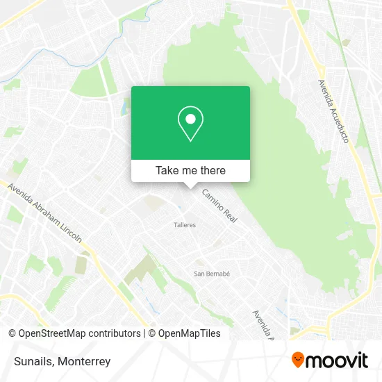 Sunails map