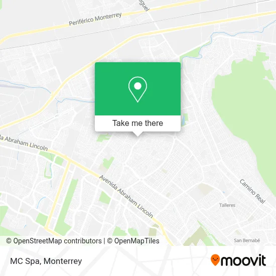 MC Spa map