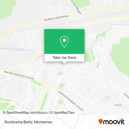Rosticeria Betty map
