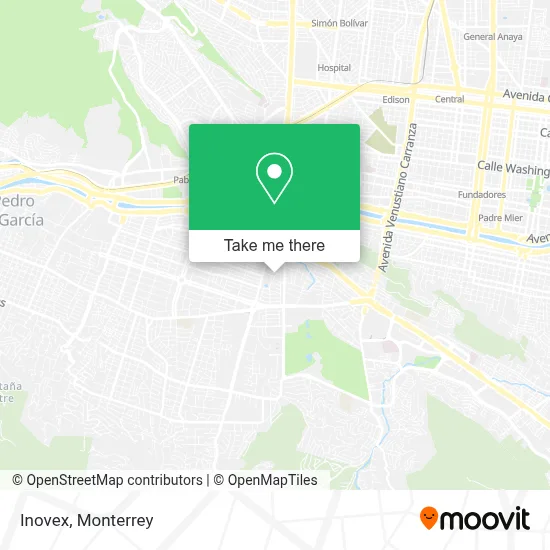 Inovex map