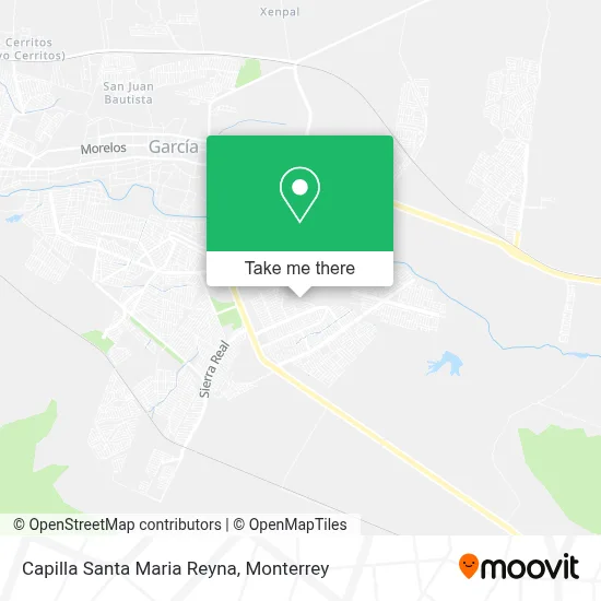 Capilla Santa Maria Reyna map