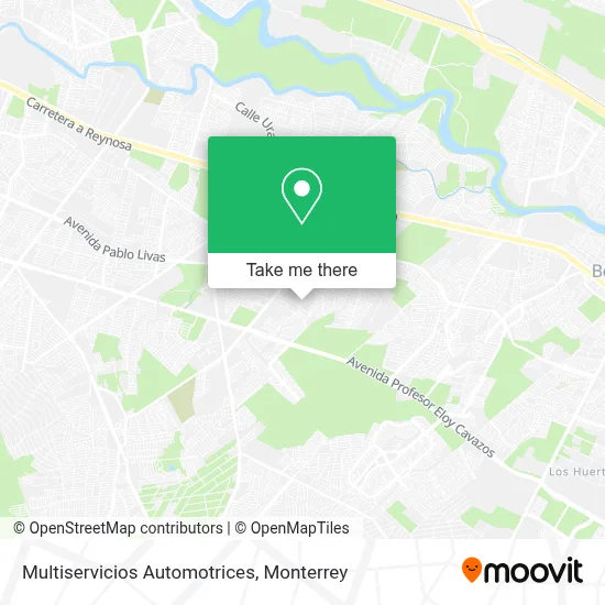 Multiservicios Automotrices map
