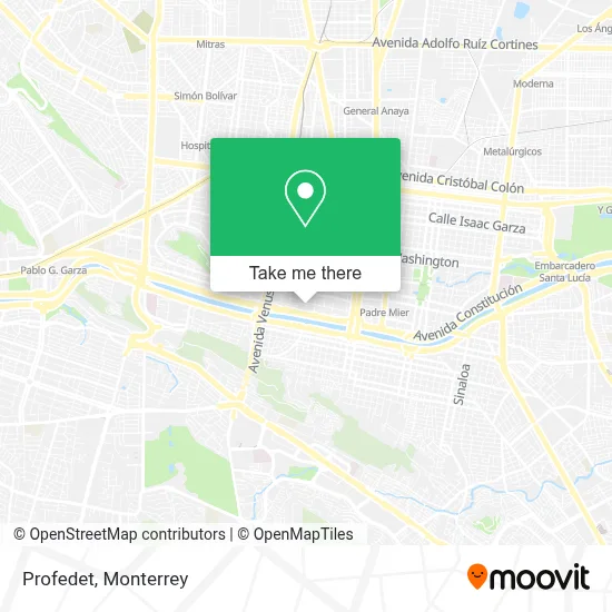 Profedet map