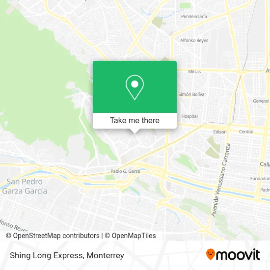 Shing Long Express map