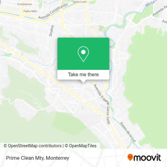 Prime Clean Mty map