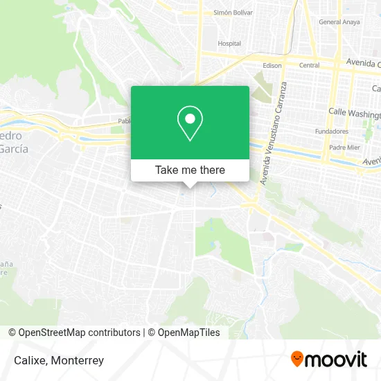 Calixe map