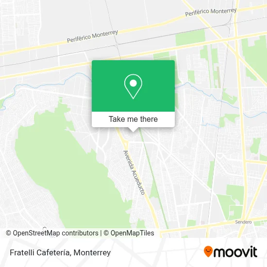 Fratelli Cafetería map