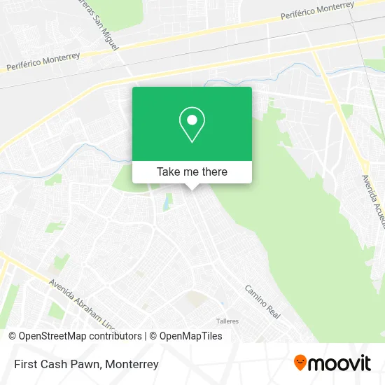 First Cash Pawn map