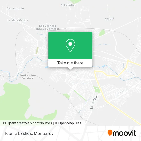 Iconic Lashes map
