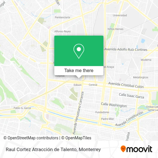 Raul Cortez Atracción de Talento map